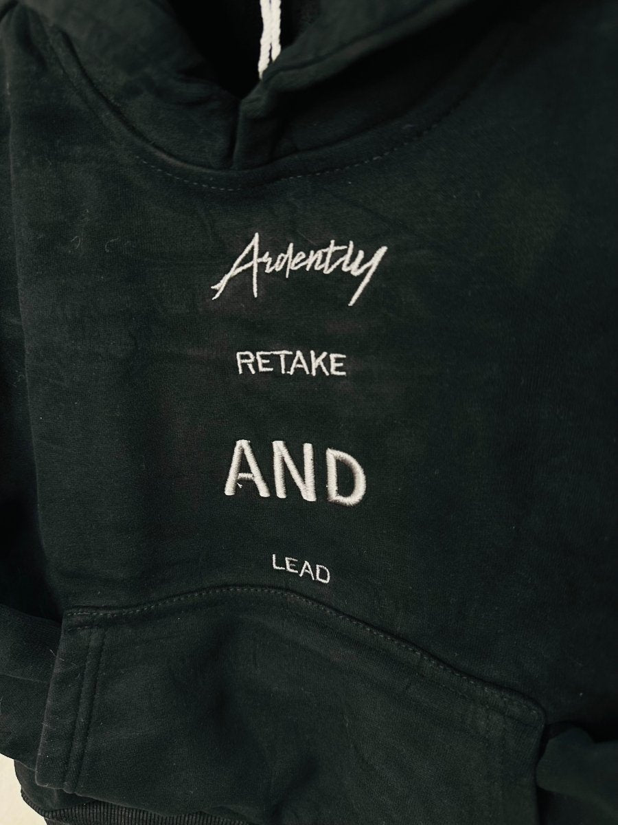 Felpa Adventure Nera Caldo cotone - Piccole Canaglie - PC23729