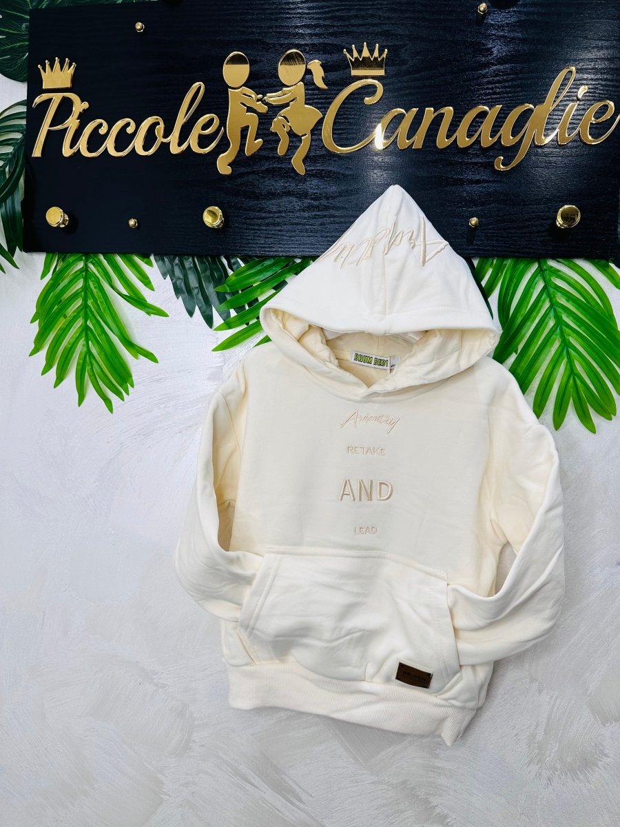 Felpa Adventure Panna Caldo cotone - Piccole Canaglie - PC23739