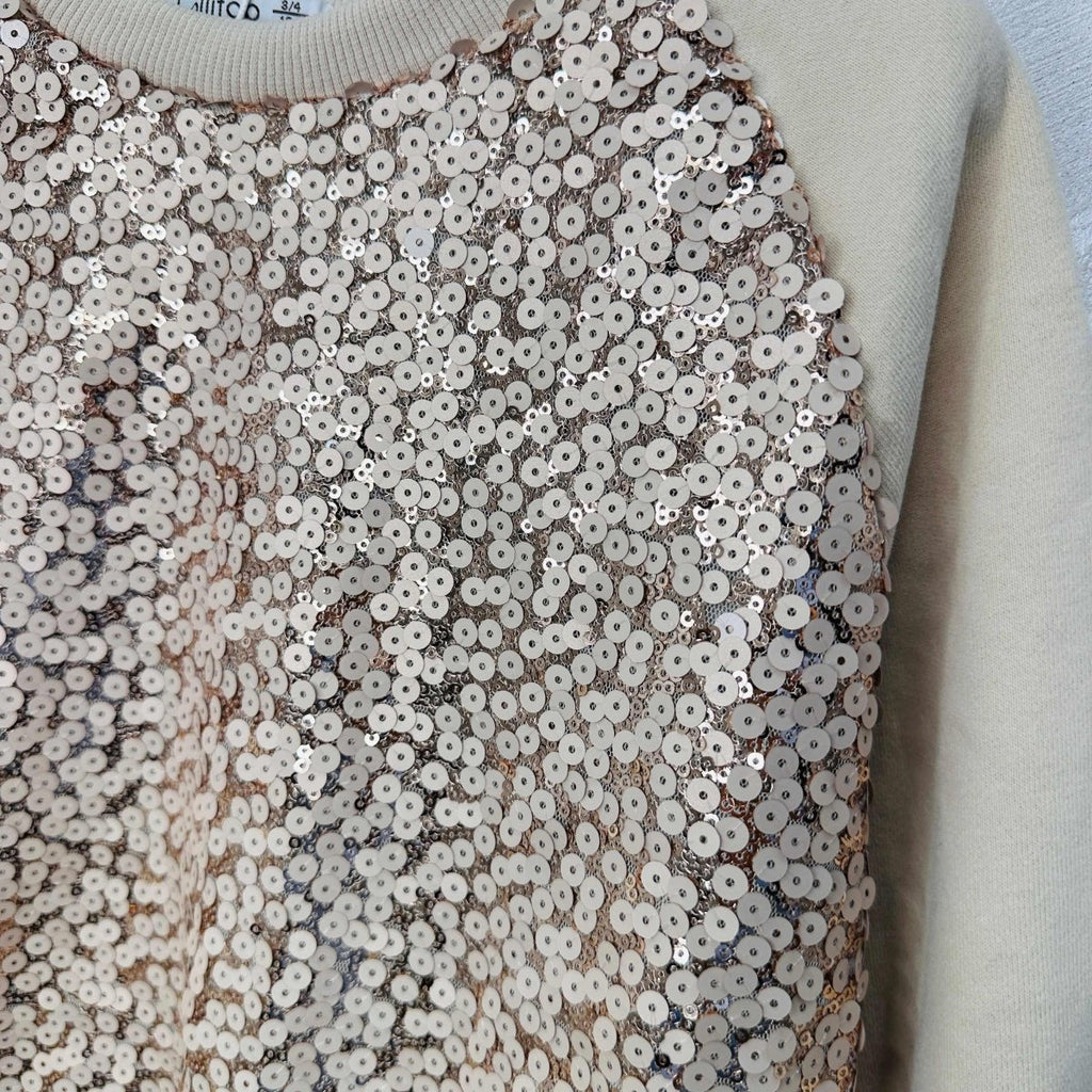 Felpa bimba paiette Begie Felpata - Piccole Canaglie - PC20385