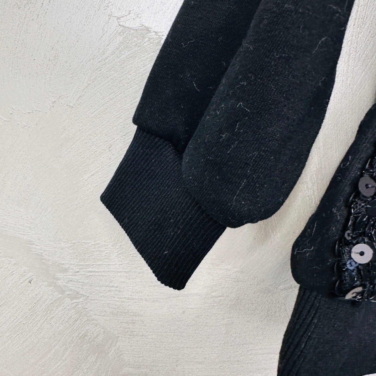 Felpa bimba paiette nera - Piccole Canaglie - PC20379