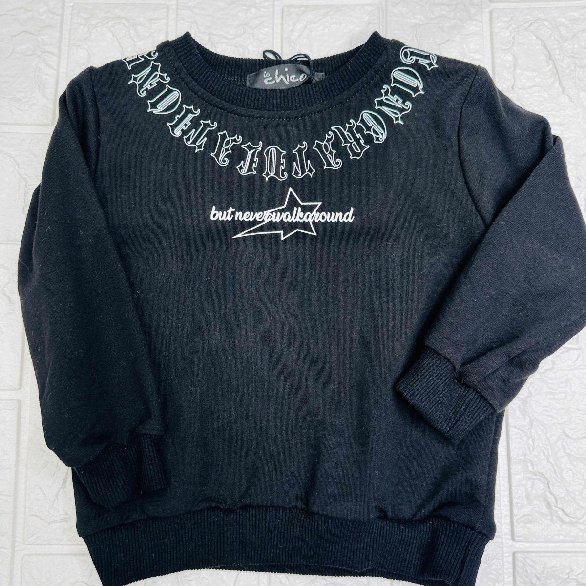 Felpa But never - Piccole Canaglie - PC20991