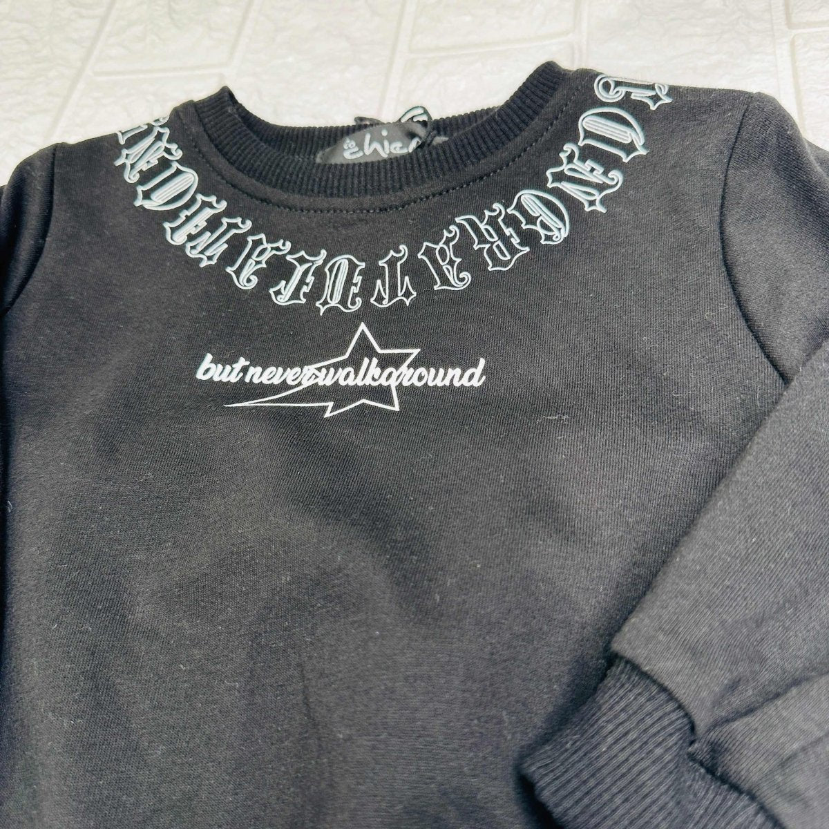 Felpa But never - Piccole Canaglie - PC20991