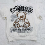 Felpa con stampa su retro orso 🐻 - Piccole Canaglie - PC21132