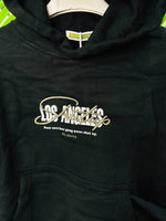 Felpa Los Angeles nera Caldo Cotone - Piccole Canaglie - PC23714