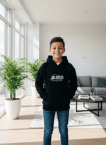 Felpa Los Angeles nera Caldo Cotone - Piccole Canaglie - PC23714