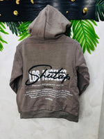 Felpa Los Angeles tortora Caldo Cotone - Piccole Canaglie - PC23719