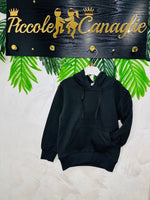 Felpa Mod Z@ra BASIC Nera Felpata - Piccole Canaglie - PC23379