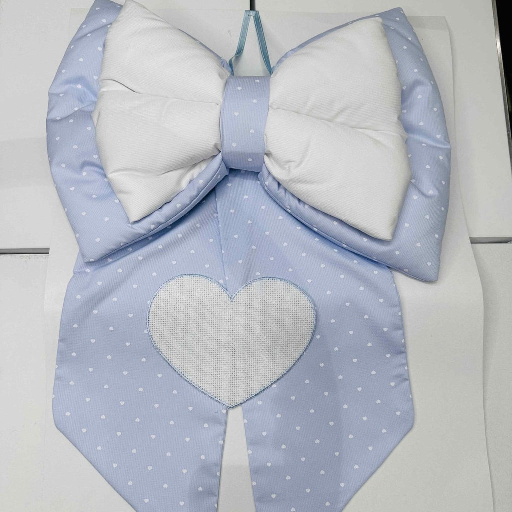 Fiocco Nascita Celeste Dim 40x60 - Piccole Canaglie - PC20410