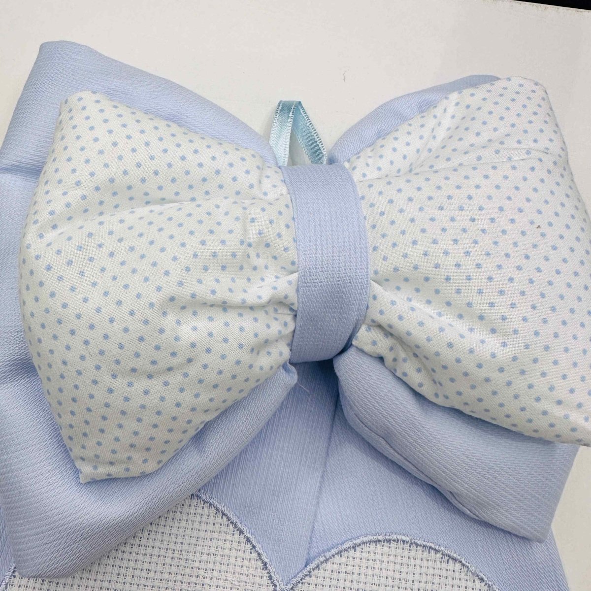 Fiocco nascita Celeste dim.25x30 - Piccole Canaglie - PC20411