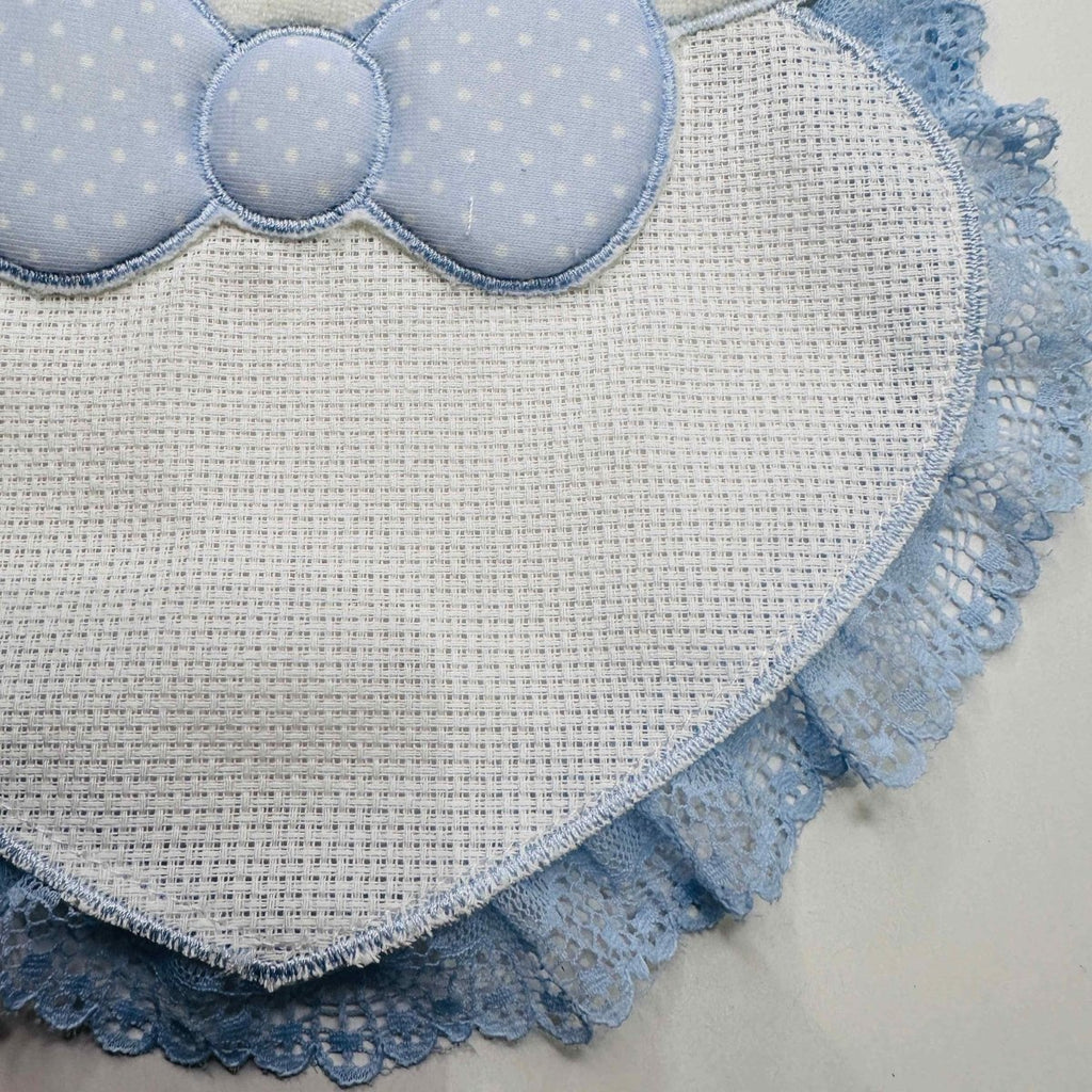 Fiocco nascita Orsi Celeste dim.25x30 - Piccole Canaglie - PC20414