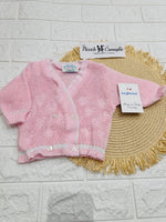 Giacchettina In Cotone Taglia Unica Neoanto (0 - 6mesi) 530 Rosa - Piccole Canaglie - PC28321