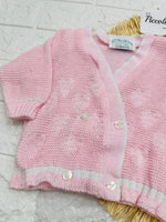 Giacchettina In Cotone Taglia Unica Neoanto (0 - 6mesi) 530 Rosa - Piccole Canaglie - PC28321