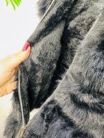 Gilet Eco Pelliccia Black Luxury - Piccole Canaglie - PC23402