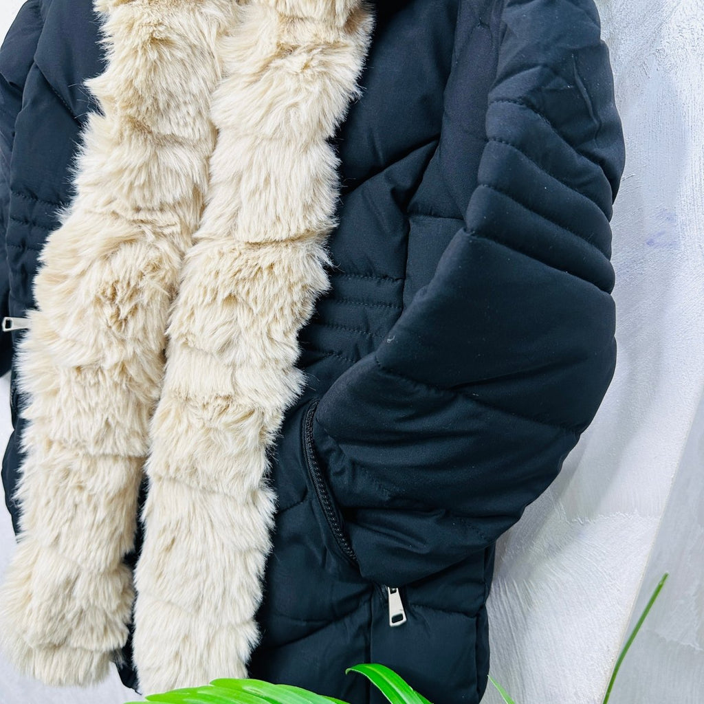 Giubbotto Angel nero - Piccole Canaglie - PC22527