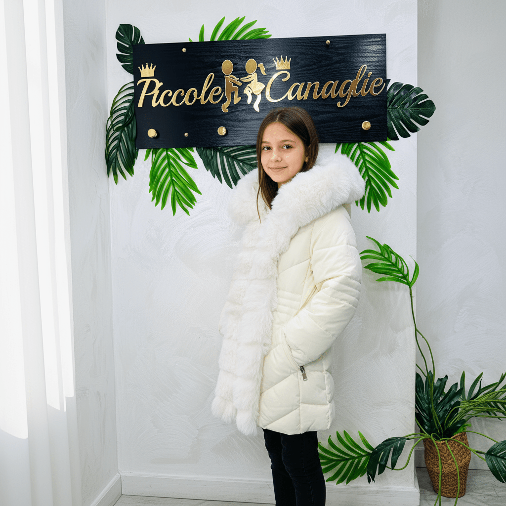 Giubbotto Angel Panna - Piccole Canaglie - PC22533