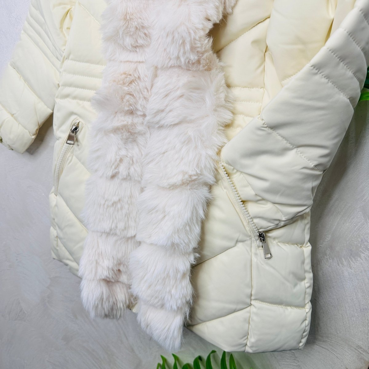 Giubbotto Angel Panna - Piccole Canaglie - PC22533