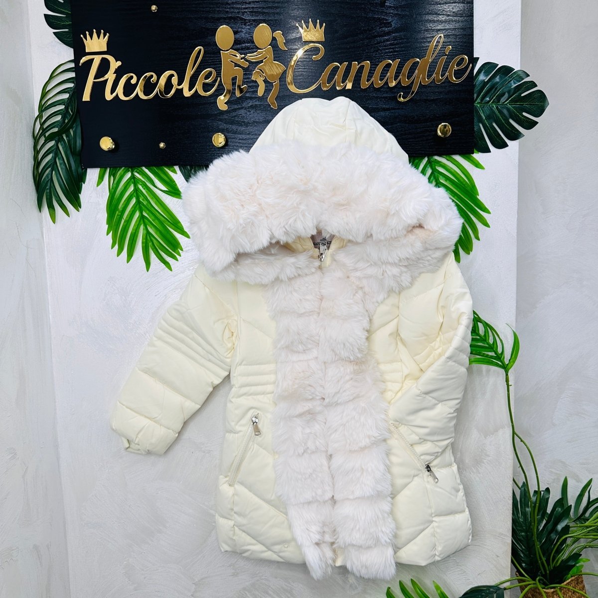 Giubbotto Angel Panna - Piccole Canaglie - PC22533