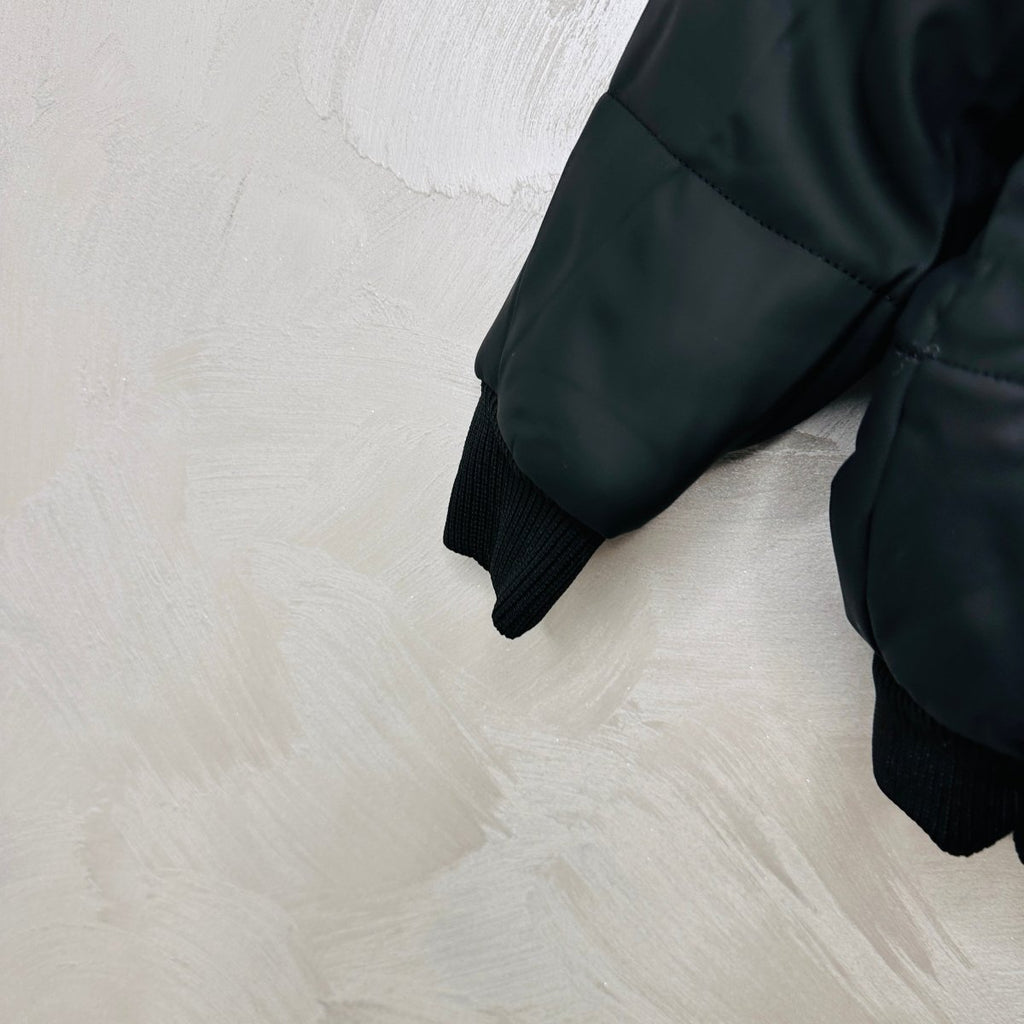 Giubbotto Chicago nero - Piccole Canaglie - PC22992