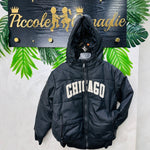 Giubbotto Chicago nero - Piccole Canaglie - PC22992