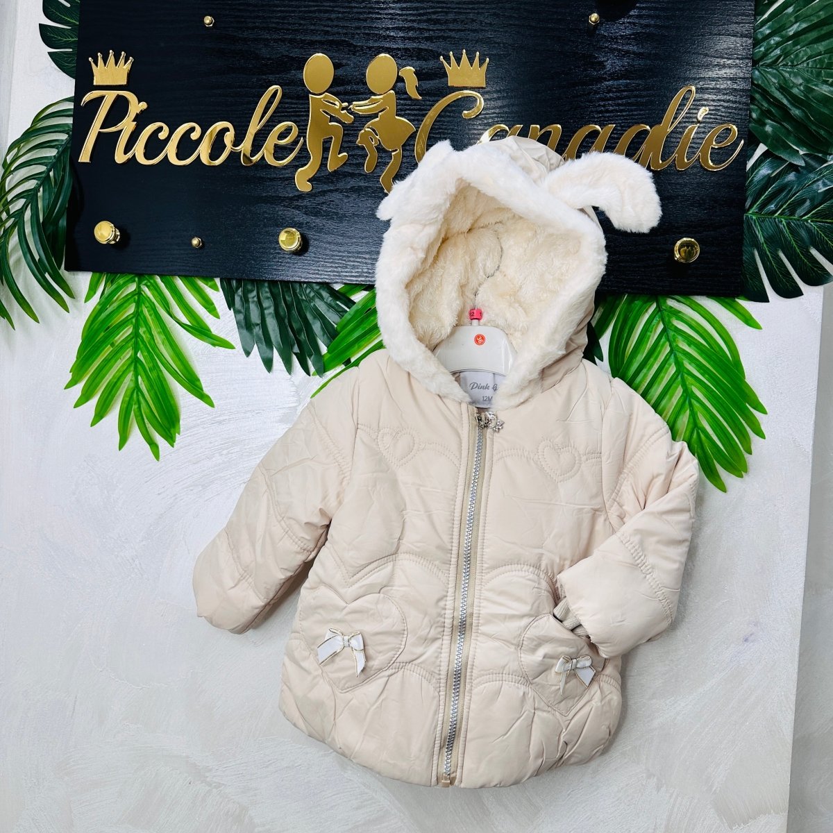 Giubbotto Coniglietta Begie - Piccole Canaglie - PC22826