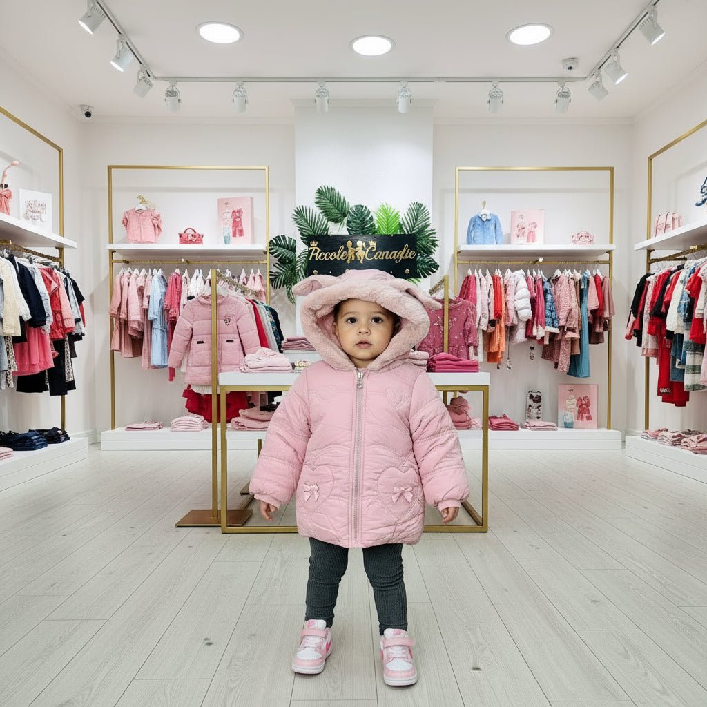 Giubbotto Coniglietta Rosa - Piccole Canaglie - PC22831