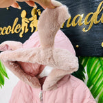 Giubbotto Coniglietta Rosa - Piccole Canaglie - PC22831