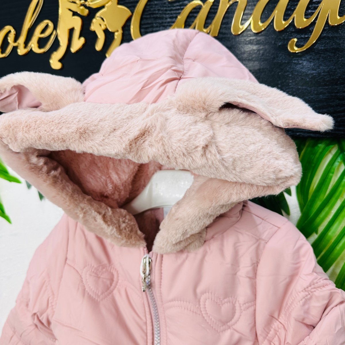 Giubbotto Coniglietta Rosa - Piccole Canaglie - PC22831