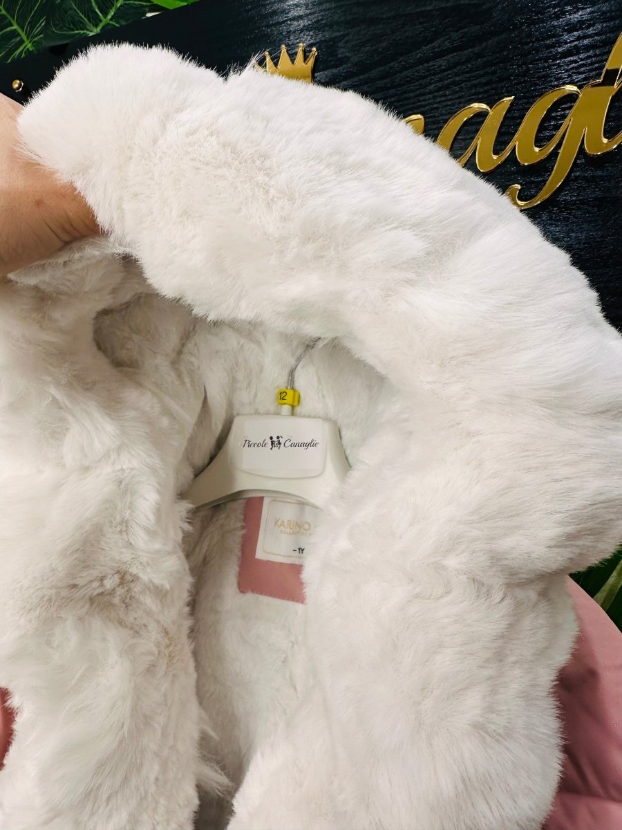 Giubbotto Glamour rosa - Piccole Canaglie - PC24150