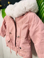 Giubbotto Glamour rosa - Piccole Canaglie - PC24150