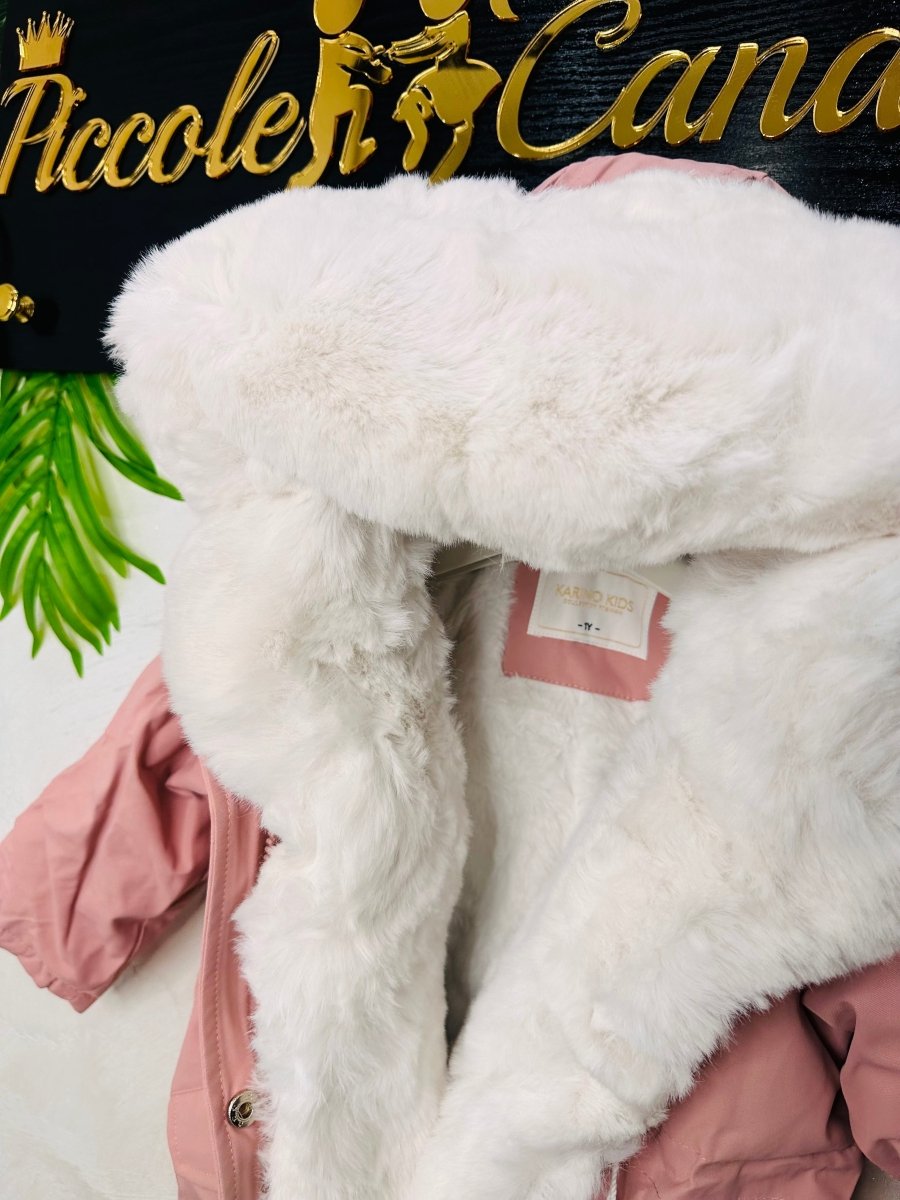 Giubbotto Glamour rosa - Piccole Canaglie - PC24150