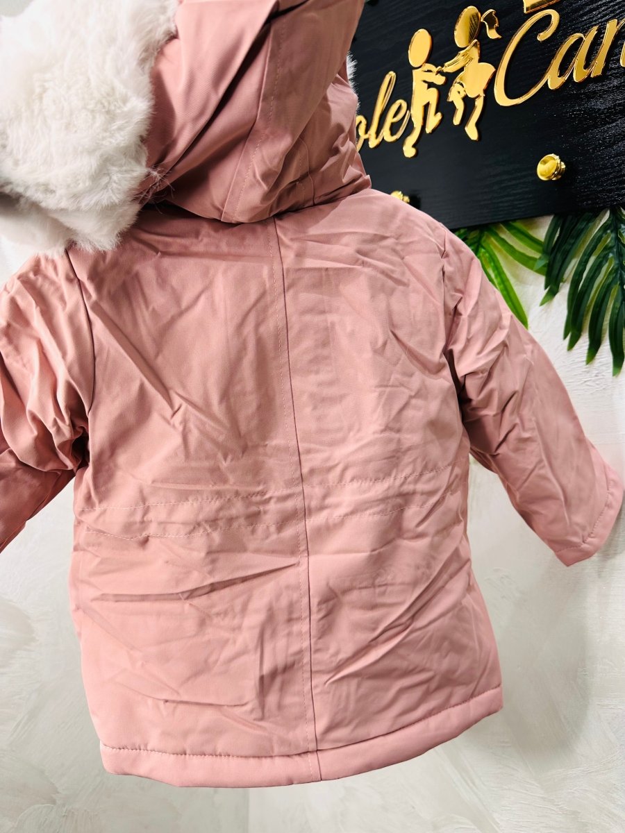 Giubbotto Glamour rosa - Piccole Canaglie - PC24150