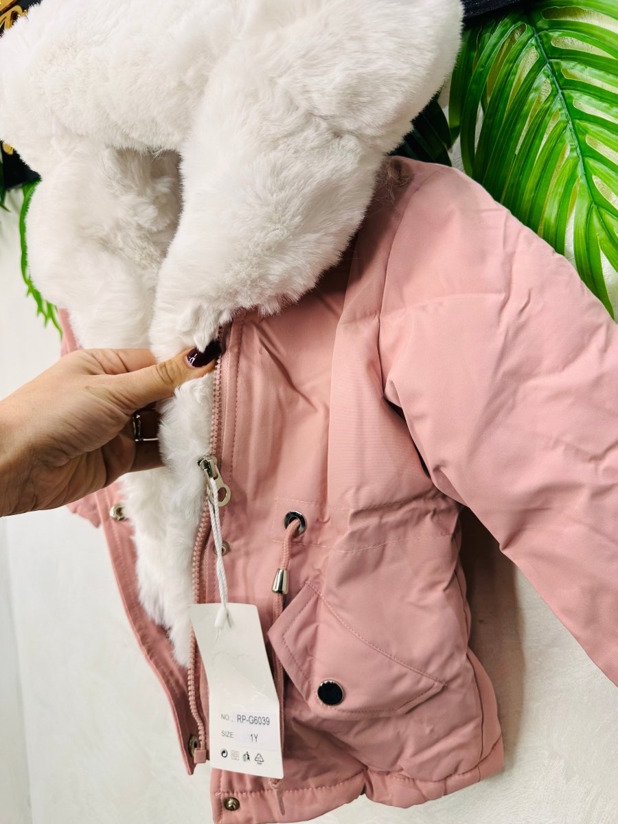 Giubbotto Glamour rosa - Piccole Canaglie - PC24150