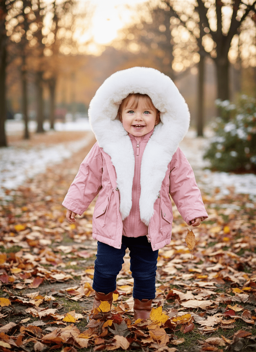 Giubbotto Glamour rosa - Piccole Canaglie - PC24150