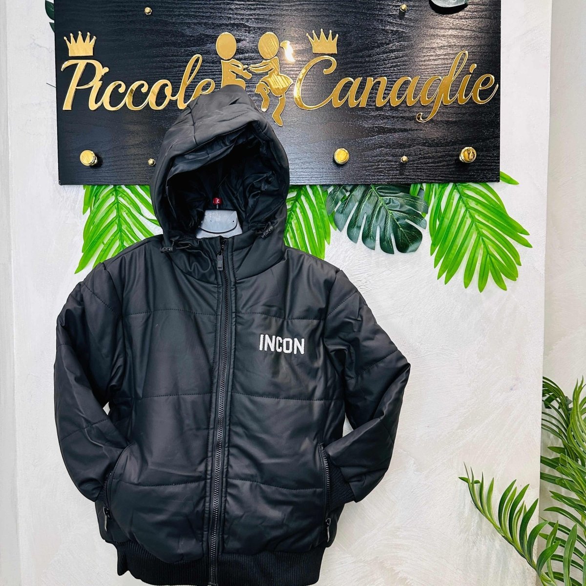 Giubbotto INCON Nero - Piccole Canaglie - PC21483