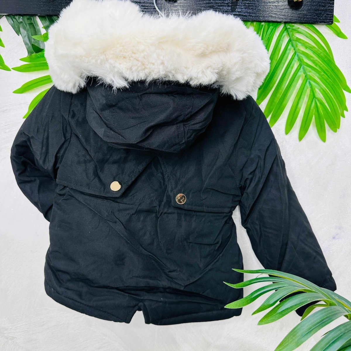 Giubbotto Miss Image Nero - Piccole Canaglie - PC22054