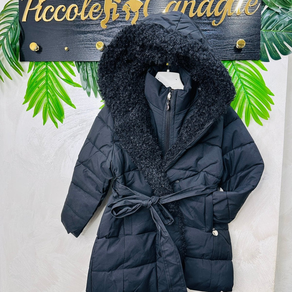 Giubbotto Modello Capri Nero - Piccole Canaglie - PC22874