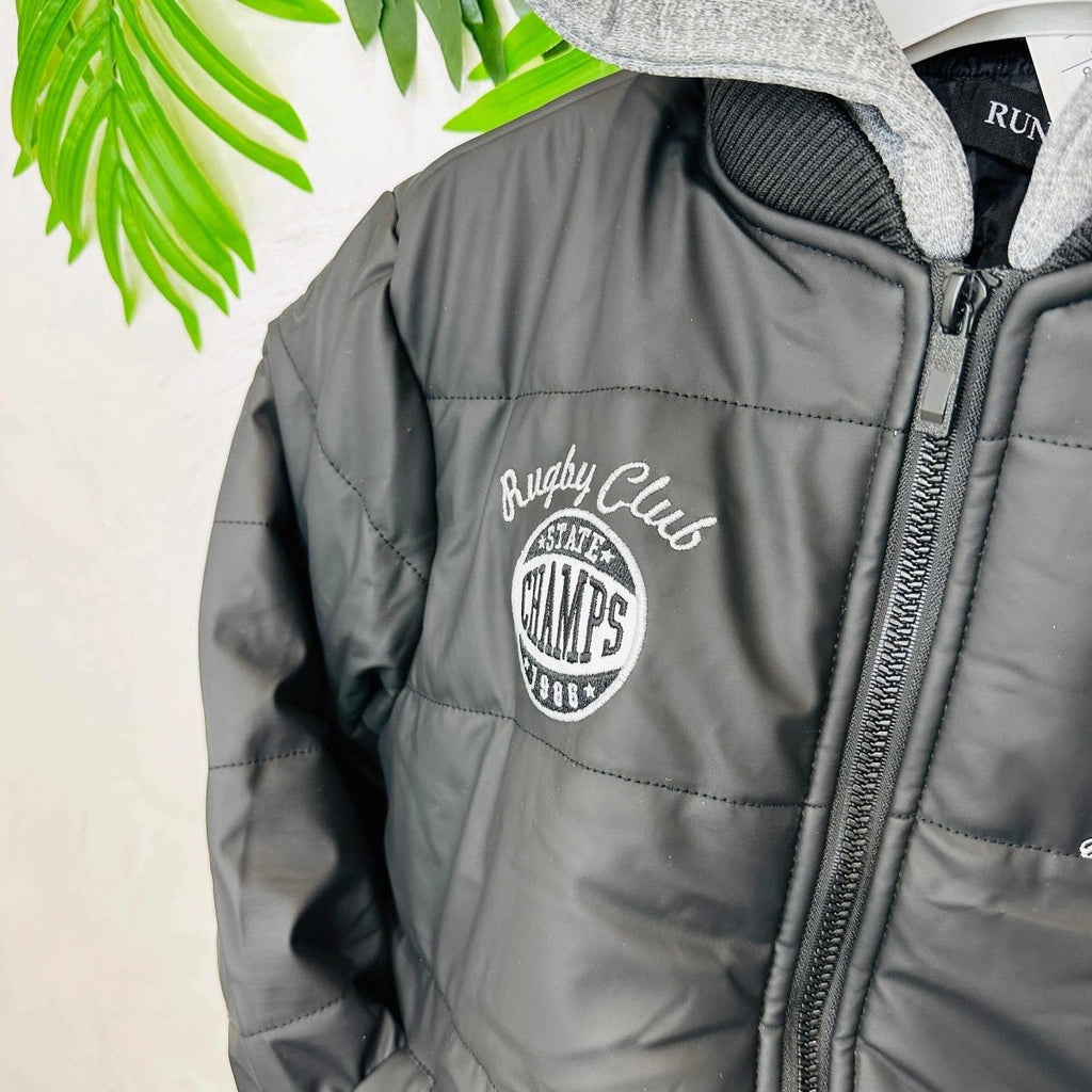 Giubbotto Modello Kenz@ nero - Piccole Canaglie - PC21495