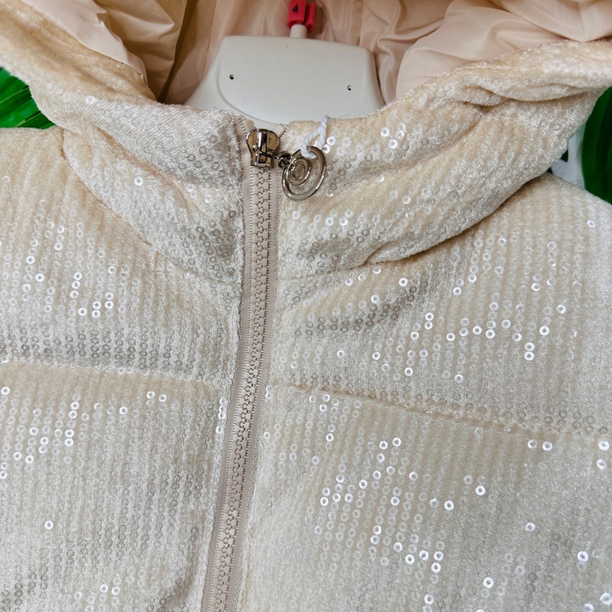 Giubbotto Piette Avorio - Piccole Canaglie - PC22836