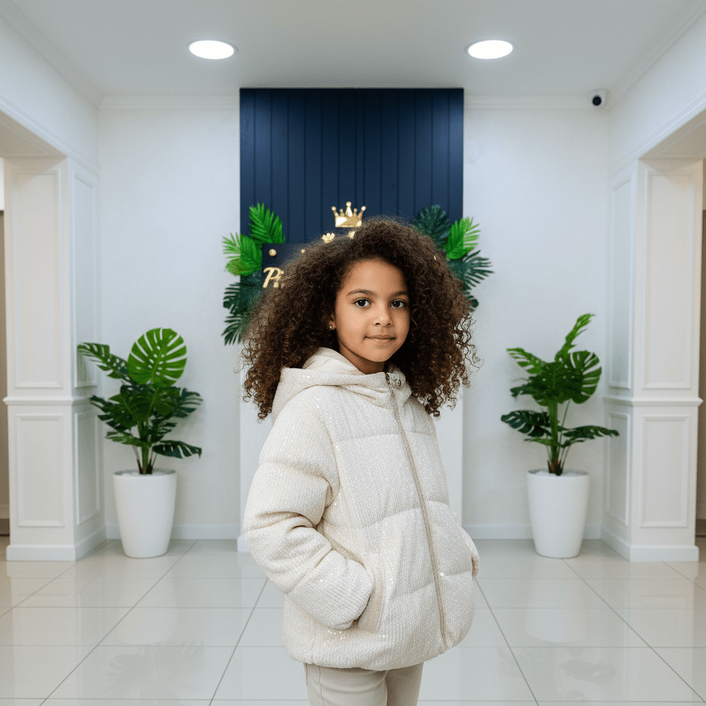 Giubbotto Piette Avorio - Piccole Canaglie - PC22836