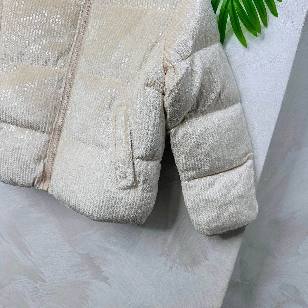 Giubbotto Piette Avorio - Piccole Canaglie - PC22836