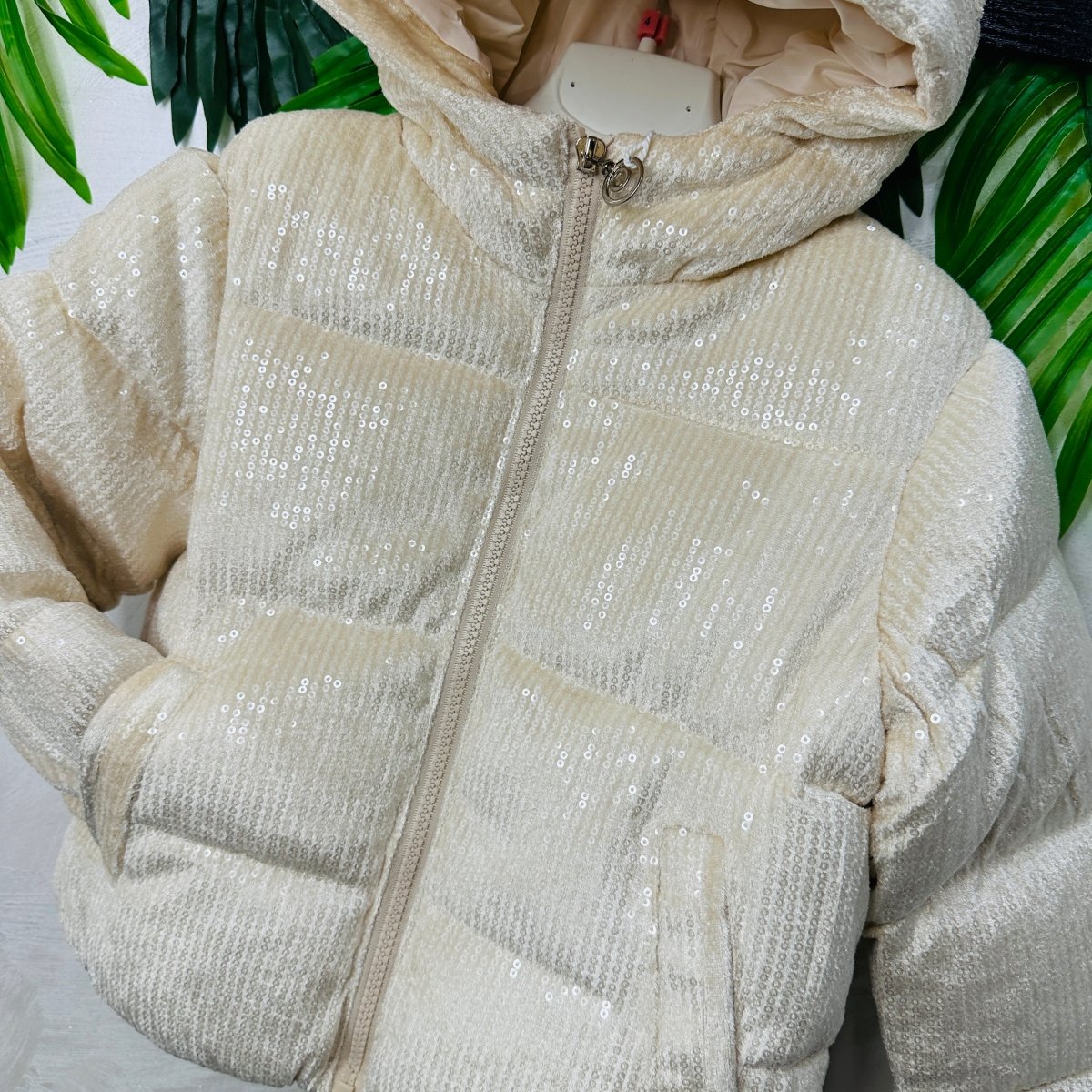 Giubbotto Piette Avorio - Piccole Canaglie - PC22836