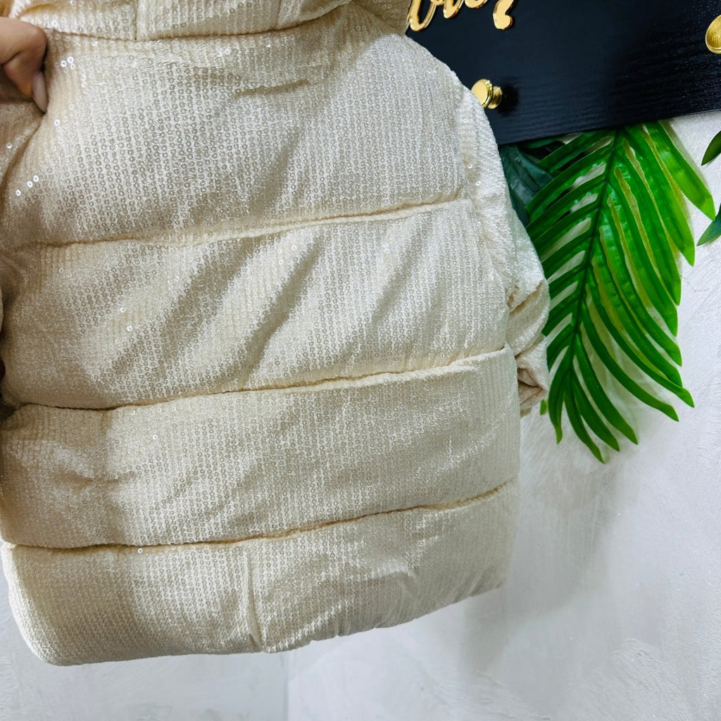 Giubbotto Piette Avorio - Piccole Canaglie - PC22836