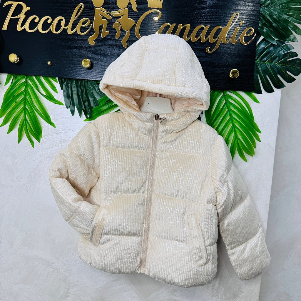 Giubbotto Piette Avorio - Piccole Canaglie - PC22836