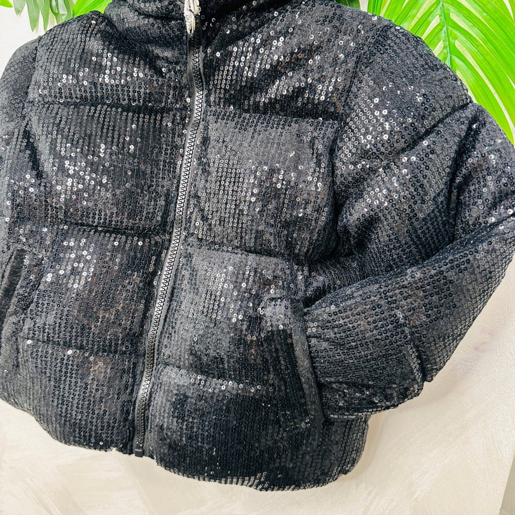 Giubbotto Piette Nero - Piccole Canaglie - PC22841