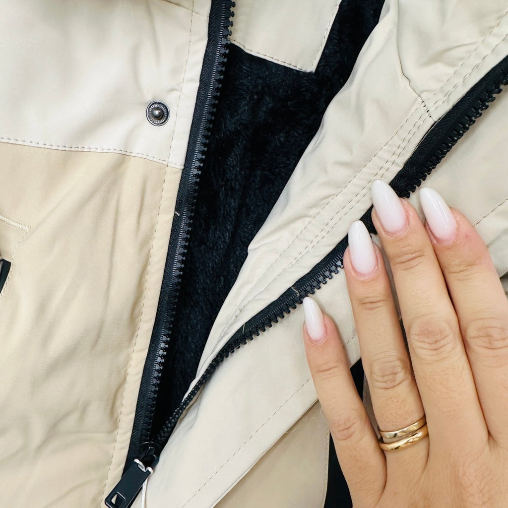 Giubbotto Tricolor Begie - Piccole Canaglie - PC22846