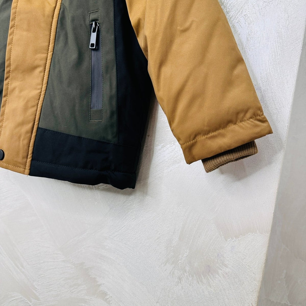 Giubbotto Tricolor Marrone - Piccole Canaglie - PC22851