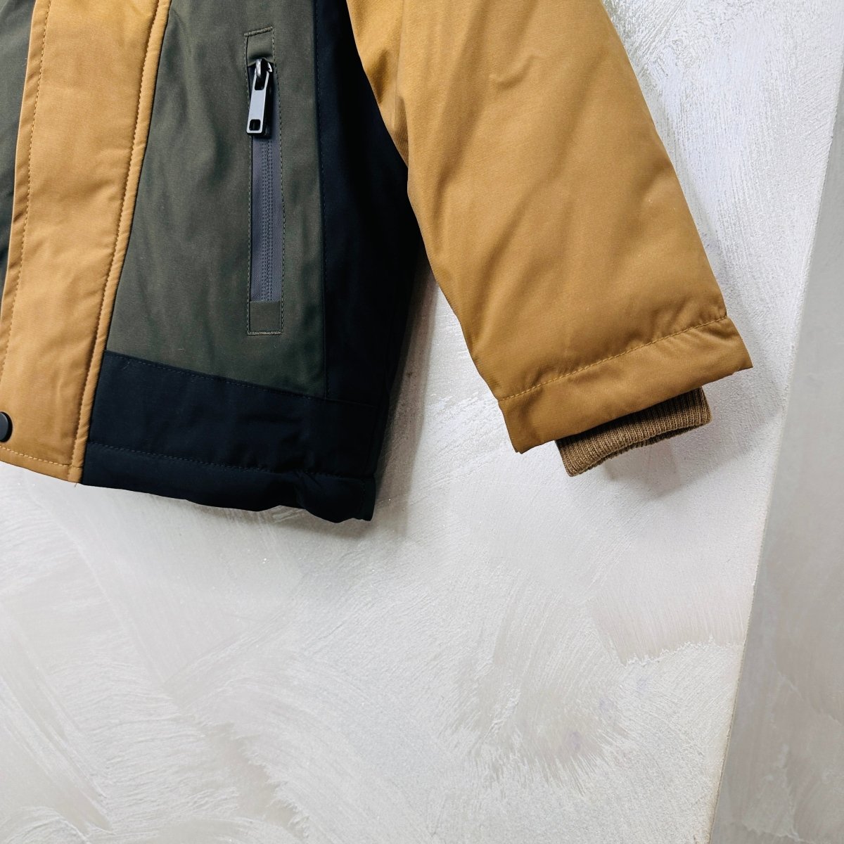 Giubbotto Tricolor Marrone - Piccole Canaglie - PC22851