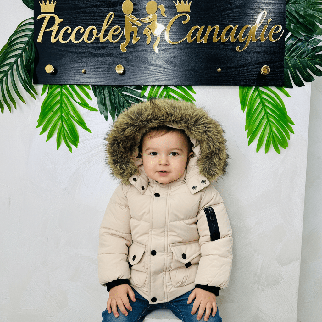 Giubbotto Urchin Beige - Piccole Canaglie - PC22892