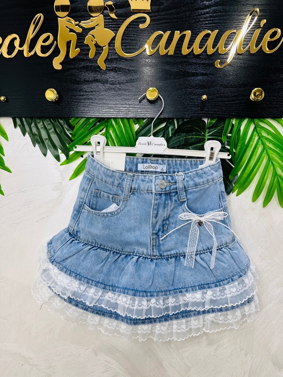 Gonna Angels Denim 🤍 7212 - Piccole Canaglie - PC27118