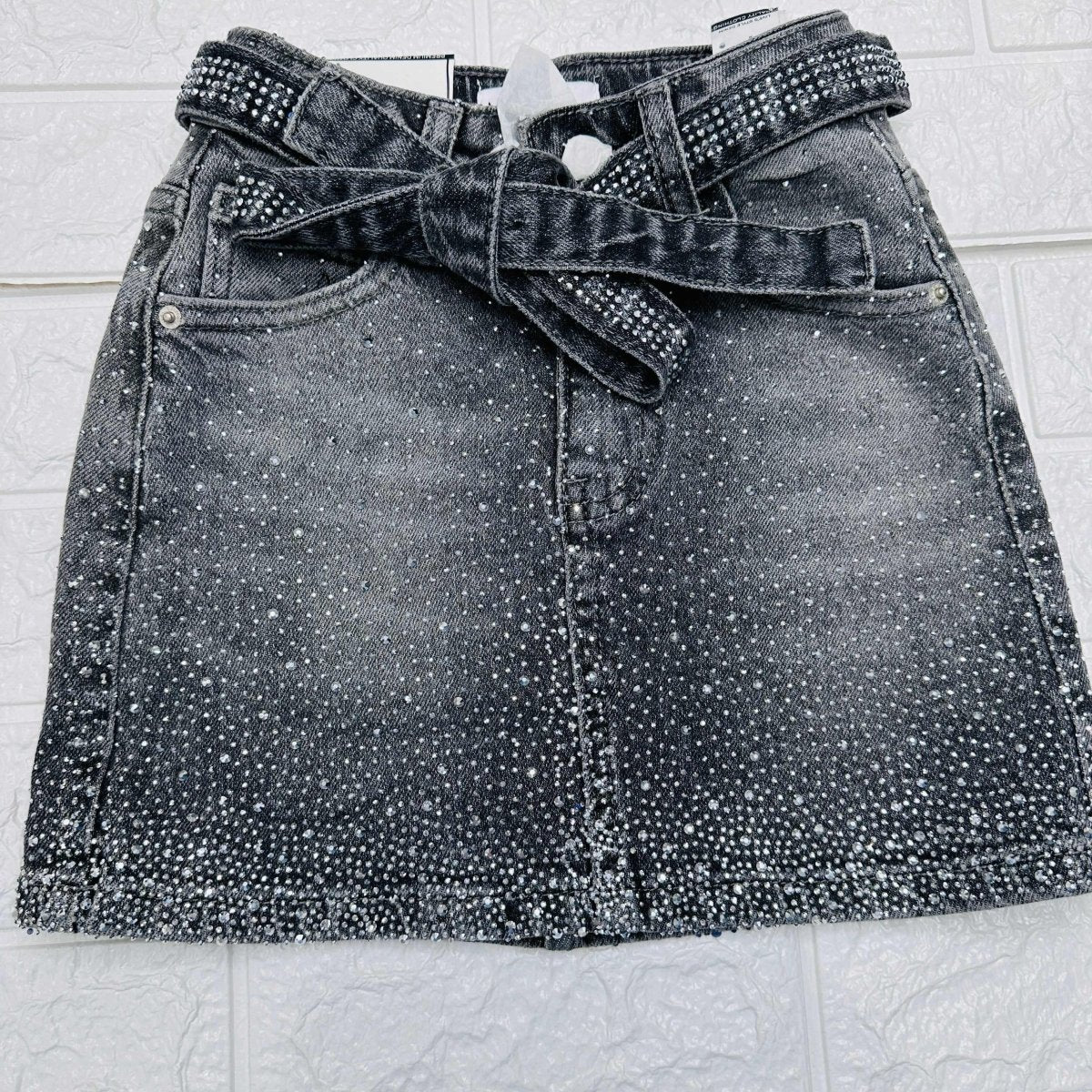 Gonna jeans Bimba Brillantini z55 - Piccole Canaglie - PC20447